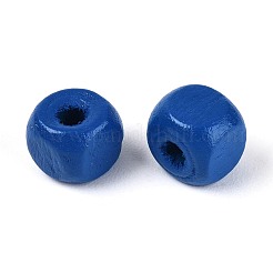 Spray Painted Wooden Beads&nbsp;WOOD-P021-01A-04