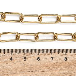 304 Stainless Steel Paperclip Chains&nbsp;STAS-I146-01G