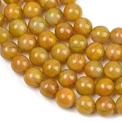 Handmade Lampwork Beads Strand&nbsp;LAMP-B056-10mm-04