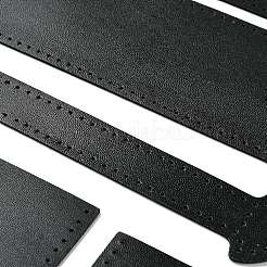 DIYクロスボディバッグセット  puレザーバッグ素材を含む  ブラック  145x185x65mm&nbsp;PW-WGF011A-08