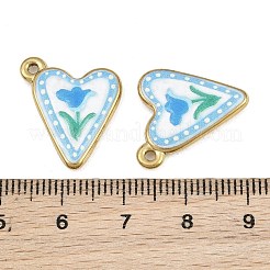 Printed 304 Stainless Steel Enamel Pendants&nbsp;SA-CBA1ED9-19G-03