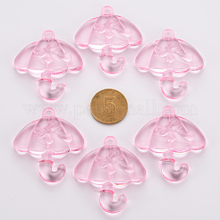 Transparent Acrylic Pendants&nbsp;TACR-T024-01B-903