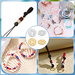 260Pcs 2 Colors Brass Spacer Beads&nbsp;KK-ME0004-75