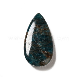 天然アパタイトのペンダント  ティアドロップチャーム  39~39.5x19~19.5x6.5~7mm  穴：1.2mm&nbsp;G-F731-04B