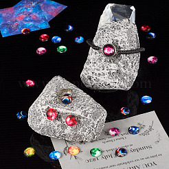 60Pcs 15 Style Glass Cabochons&nbsp;GLAA-TA0001-76