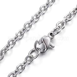 Tarnish Resistant 304 Stainless Steel Necklaces&nbsp;NJEW-E080-12P