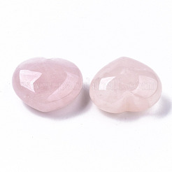 Natural Rose Quartz Heart Love Stone&nbsp;G-S364-062A
