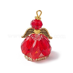 Faceted Glass Pendants&nbsp;PALLOY-MZ00582