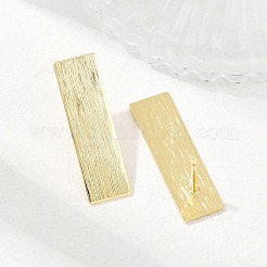 Brass Stud Earrings&nbsp;EJEW-G471-27B-G