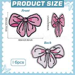 16Pcs Computerized Embroidery Cloth Self Adhesive Patches&nbsp;PATC-FG0002-43