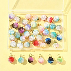 40Pcs Acrylic Pendants&nbsp;PALLOY-FS00035