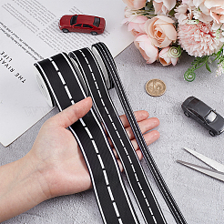 3 Rolls 3 Styles Polyester Ribbons&nbsp;OCOR-WH0120-53