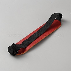 ペン用合成皮革ペンバッグ  長方形  インディアンレッド  170x40x1~2.5mm&nbsp;AJEW-WH0695-095C