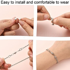 20セット2色真鍮マグネットクラスプ  ニッケルフリー  ラウンド  プラチナ·ゴールデン  11.5x6mm  穴：1.2mm  10セット/カラー&nbsp;KK-CJ0001-84