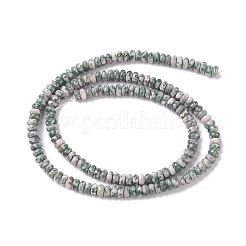 Natural Green Spot Jasper Beads Strands&nbsp;G-H292-A18-02