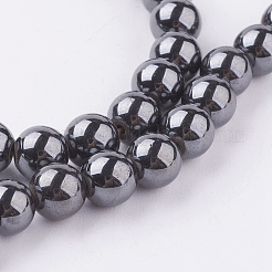 Magnetic Synthetic Hematite Beads Strand&nbsp;G-K228-A