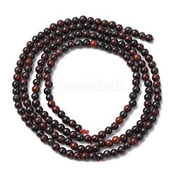 Natural Brecciated Jasper Beads Strands&nbsp;G-Z116-A15-2mm