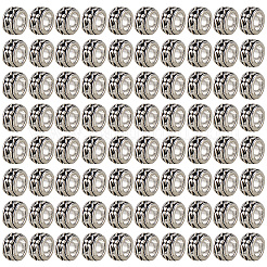 240Pcs Tibetan Style Alloy Beads&nbsp;TIBE-PA0001-03