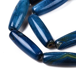 Natural Agate Dyed Beads Strands&nbsp;G-T138-230A