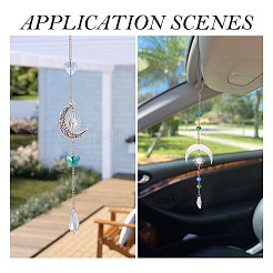 DIY Star Moon Suncatcher Making Kits&nbsp;DIY-TA0013-80