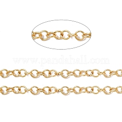 Ion Plating(IP) 304 Stainless Steel Rolo Chains&nbsp;STAS-F094-20
