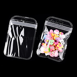 透明なプラスチック製の再封可能な包装袋  長方形  透明  13x8.5x0.02cm  片側の厚さ：2.3ミル（0.06mm）&nbsp;X-OPP-T002-01C