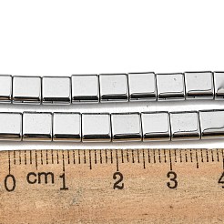 Electroplated Non-magnetic Synthetic Hematite Beads Strands&nbsp;G-C106-A02-13