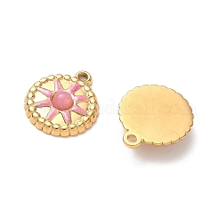 Cherry Quartz Glass Pendants&nbsp;STAS-P453-13G-03