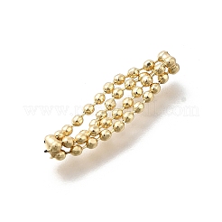 真鍮ボールチェーンマルチ連コネクタチャーム  長持ちメッキ  14KGP本金メッキ  22x4x3mm&nbsp;LS-KK-U061-06G