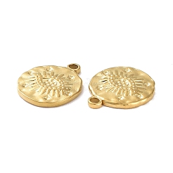 Ion Plating(IP) 304 Stainless Steel Pendant Rhinestone Settings&nbsp;STAS-P324-37G