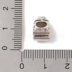 Tibetan Style Alloy European Beads&nbsp;TIBE-Q090-60AS