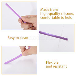 15Pcs 5 Colors Silicone Stirring Rods&nbsp;DIY-CA0008-16