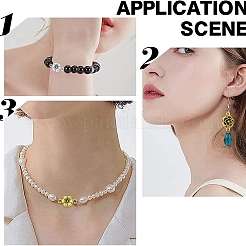 80Pcs 4 Styles Tibetan Style Links/Connectors&nbsp;TIBEB-YW0001-39