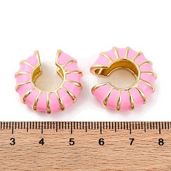 Brass Cuff Earrings for Women&nbsp;EJEW-A115-01G-02