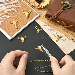 6Pcs 6 Styles 304 Stainless Steel Pendants&nbsp;STAS-CJ0003-33