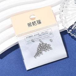 シェグレース真鍮製つぶし玉  ラウンド  カドミウムフリー＆ニッケルフリー＆鉛フリー  長持ちメッキ  プラチナメッキ  3x2.5x2mm  穴：0.6mm&nbsp;XGRPCH339-188P