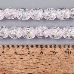 Handmade Foil Glass Beads Strands&nbsp;FOIL-Q002-05F