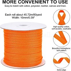 Cotton Twill Tape Ribbons&nbsp;OCOR-WH0058-35Q