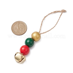 Iron Bell Pendant Decorations&nbsp;HJEW-JM02506-02