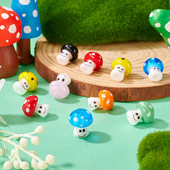 14Pcs 7 Colors Handmade Lampwork Beads&nbsp;LAMP-TA0001-89