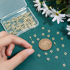 100Pcs Brass Spacer Beads&nbsp;KK-BC0012-54A
