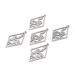 Non-Tarnish 201 Stainless Steel Pendants&nbsp;STAS-T056-LA713-1