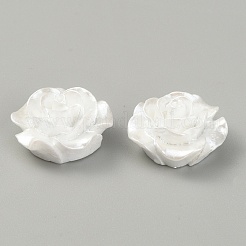 Opaque Resin Cabochons&nbsp;CRES-WH0010-032C-04