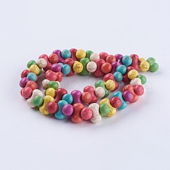 Synthetic Turquoise Beads Strands&nbsp;G-P347-15