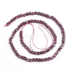 Natural Ruby Beads Strands&nbsp;G-E560-A06-4mm
