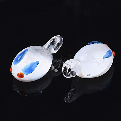 Handmade Lampwork Pendants&nbsp;LAMP-N021-002B