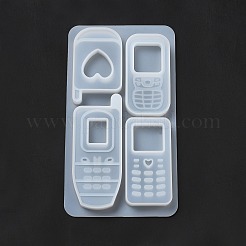 Phone DIY Silicone Quicksand Molds&nbsp;LS-DIY-G079-06A