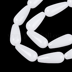 Imitation Jade Glass Beads Strands&nbsp;GLAA-Q113-03A-B01