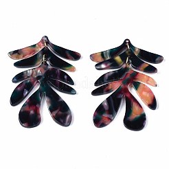 Cellulose Acetate(Resin) Big Pendants&nbsp;KY-S136-453D