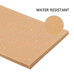 ジュエリー植毛織物  ポリエステル  自己粘着性の布地  長方形  淡い茶色  29.5x20x0.07cm  20個/セット&nbsp;DIY-BC0011-34H